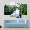 Blue River / Tulu river / Niari river Congo Multi panel canvas wall art