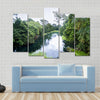 Blue River / Tulu river / Niari river Congo Multi panel canvas wall art