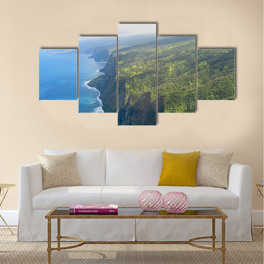 the famous coastline of the big island multi panel canvas wall art