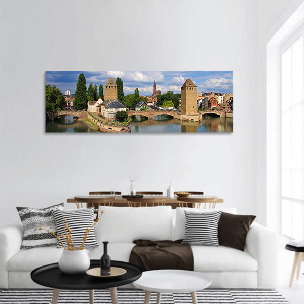 Skyline Panoramic Canvas Wall Art