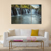 Waterfall commonly known as SHUKNACHARA FALLS Multi panel canvas wall art