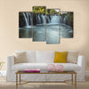 Waterfall commonly known as SHUKNACHARA FALLS Multi panel canvas wall art