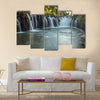 Waterfall commonly known as SHUKNACHARA FALLS Multi panel canvas wall art