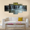 Waterfall commonly known as SHUKNACHARA FALLS Multi panel canvas wall art