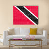 Trinidadian and Tobagonian national official flag Multi panel canvas wall art