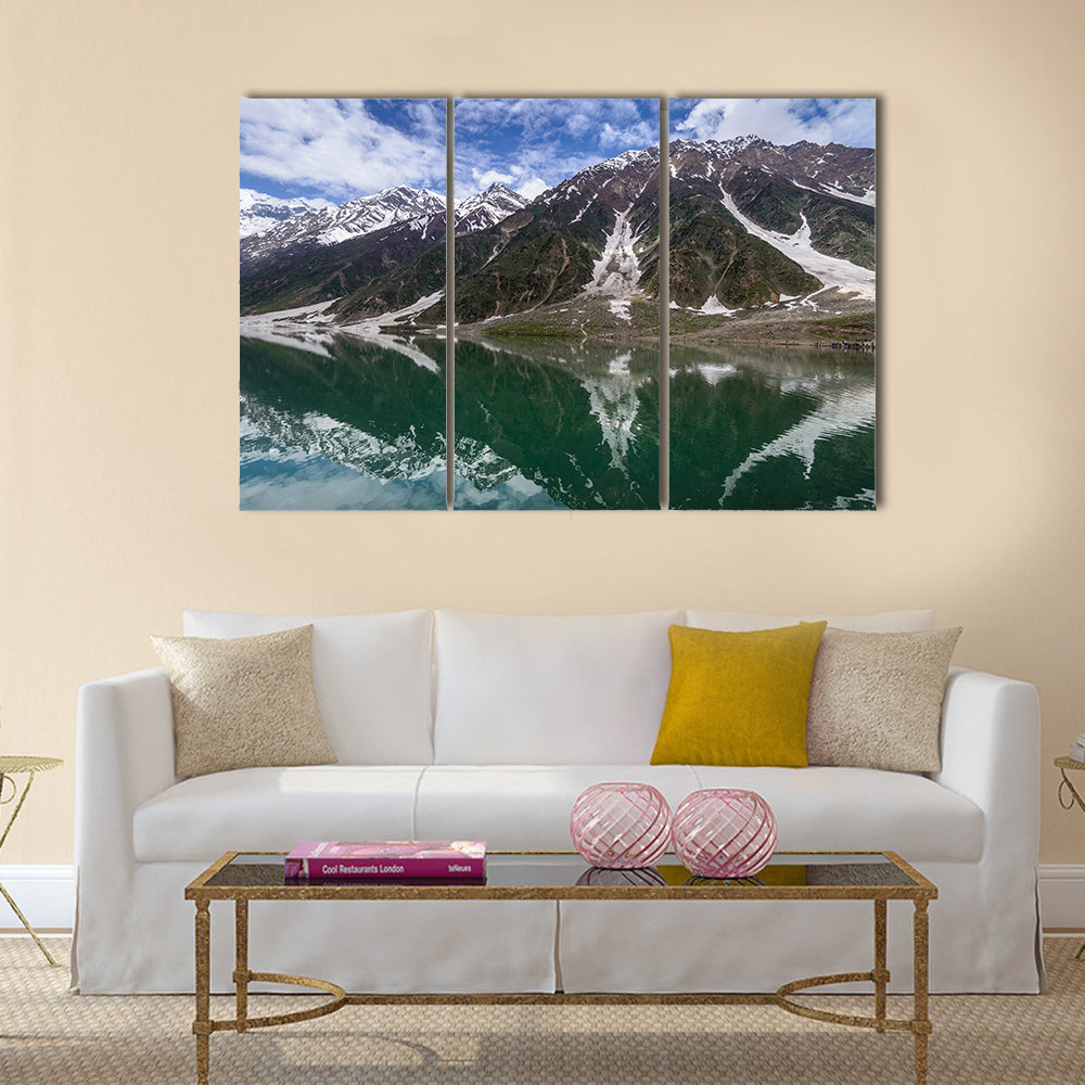Saiful Malook Lake, Kaghan Valley, Pakistan. multi panel canvas wall art