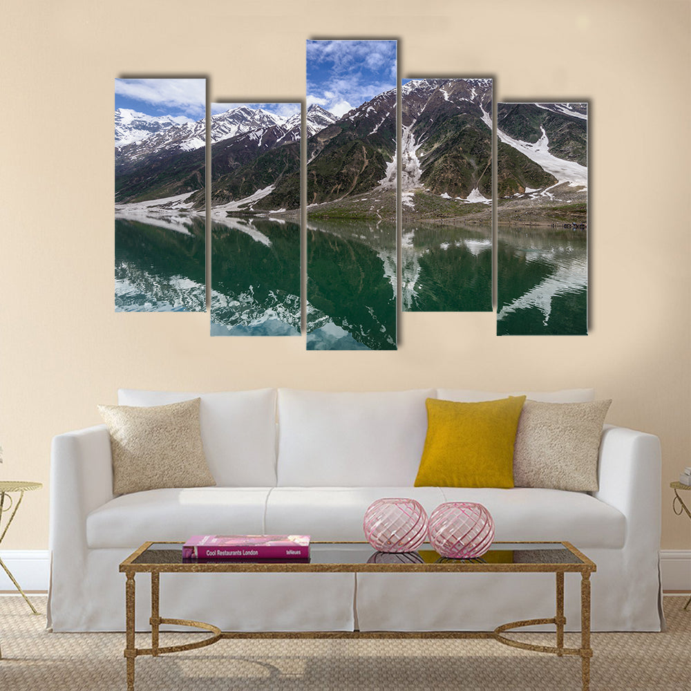 Saiful Malook Lake, Kaghan Valley, Pakistan. multi panel canvas wall art