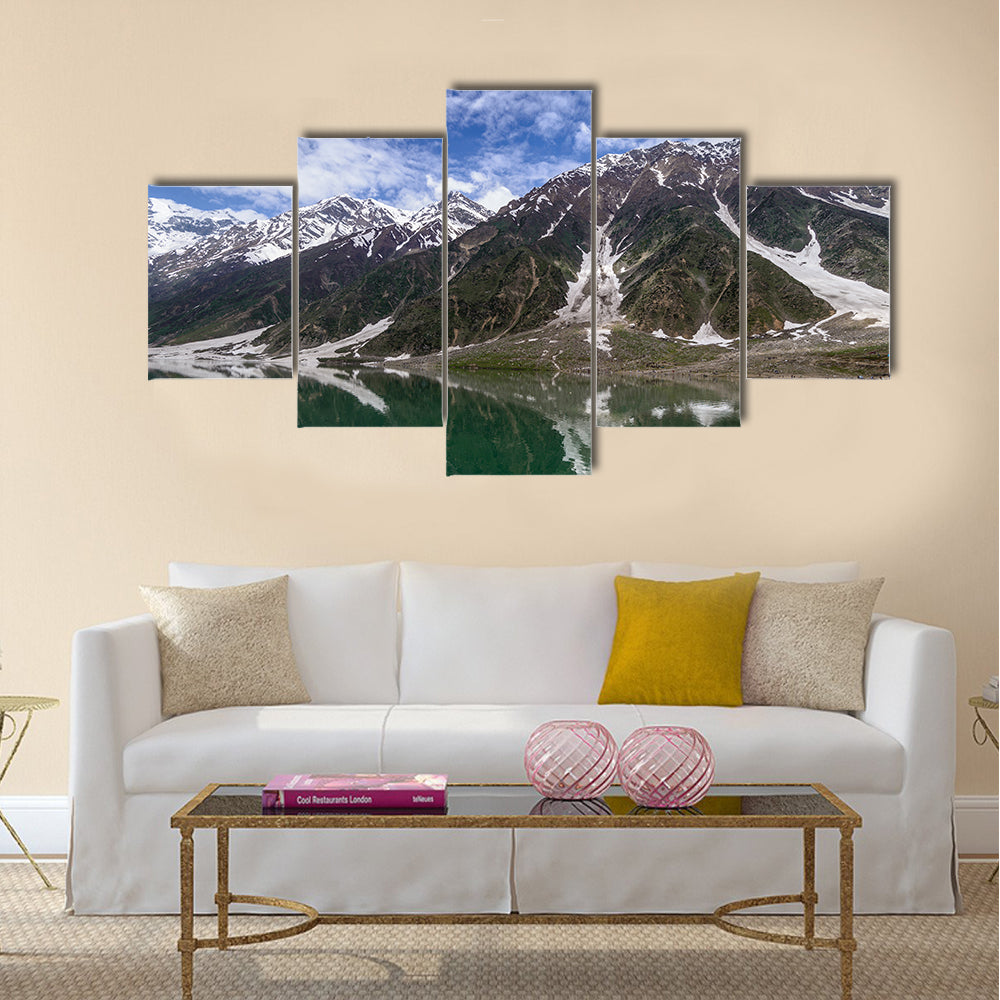 Saiful Malook Lake, Kaghan Valley, Pakistan. multi panel canvas wall art