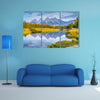 Grand Tetons view from Schwabacher Landing multi panel canvas wall art