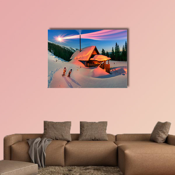 Wild Carpathian unique hrebet, Montenegro, multi panel canvas wall art