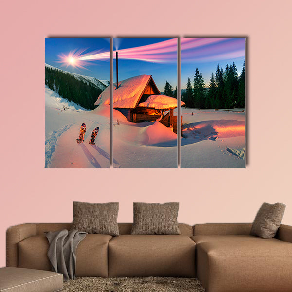 Wild Carpathian unique hrebet, Montenegro, multi panel canvas wall art