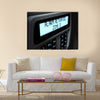 A 3D render of a home security keypad access panel with buttons Multi panel canvas wall art