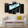 A 3D render of a home security keypad access panel with buttons Multi panel canvas wall art