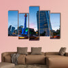 The Angel of Independence in Mexico City, Mexico multi panel canvas wall art