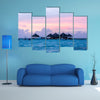 Kani Island Beautiful Island, Maldives Multi Panel Canvas Wall Art