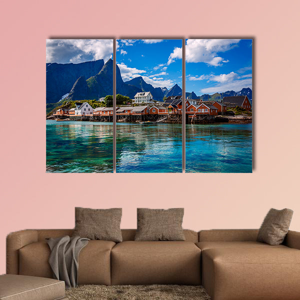 Lofoten islands is an archipelago in the county of Nordland wall art