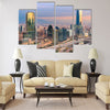 Skyline of Santiago de Chile Multi panel canvas wall art