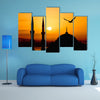 Beautiful print Of Sultanahmet At Night, Istanbul Multi Panel Canvas Wall Art