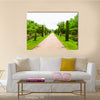 High dynamic range HDR Regent's Park landscape in London, England, UK multi panel canvas wall art