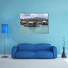 The houses In Water In Amber Cove Dominican republic, Puerto Plaza Multi Panel Canvas Wall Art