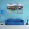 The houses In Water In Amber Cove Dominican republic, Puerto Plaza Multi Panel Canvas Wall Art