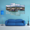 The houses In Water In Amber Cove Dominican republic, Puerto Plaza Multi Panel Canvas Wall Art