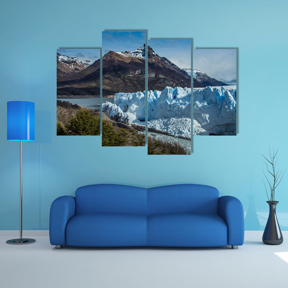 Most beautiful view of Perito Moreno glacier Multi panel canvas wall art
