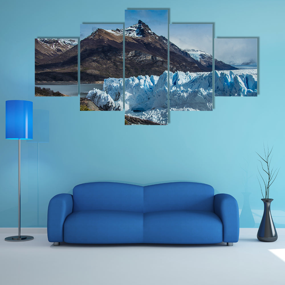 Most beautiful view of Perito Moreno glacier Multi panel canvas wall art