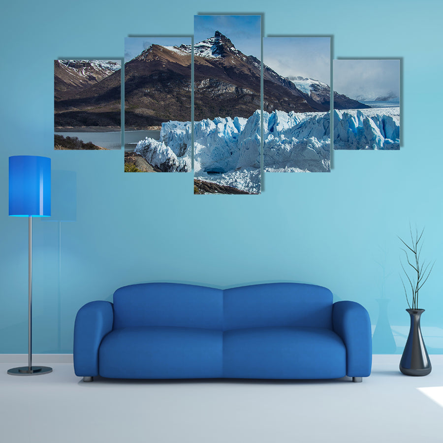 Most beautiful view of Perito Moreno glacier Multi panel canvas wall art