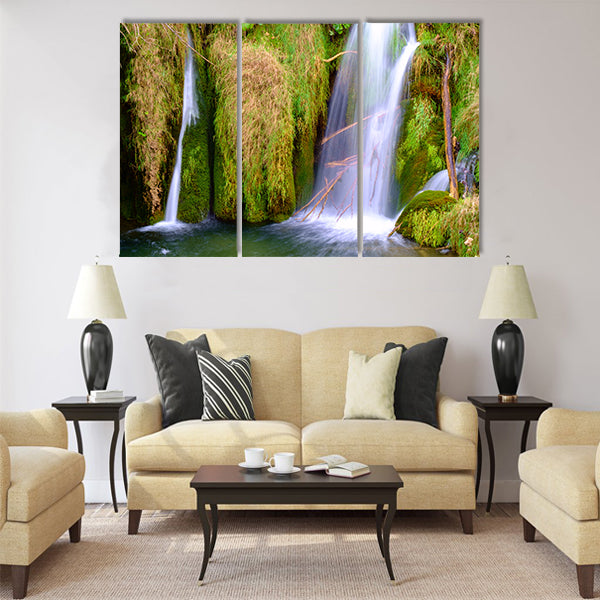 Copy of Autumn colors and waterfalls Multi Panel Canvas Wall Art
