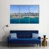 Tel Aviv Skyline Multi Panel Canvas Wall Art