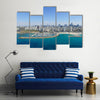 Tel Aviv Skyline Multi Panel Canvas Wall Art