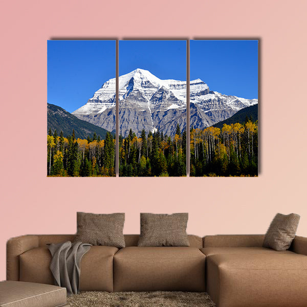 An image of Mount Robson in British Columbia, wall art