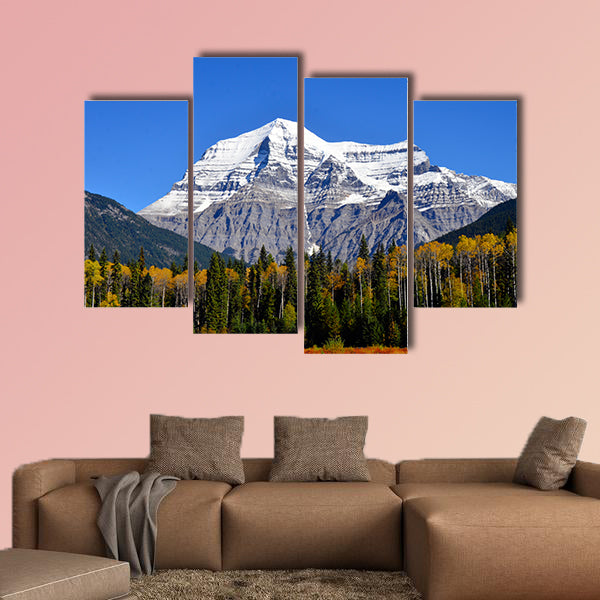 An image of Mount Robson in British Columbia, wall art