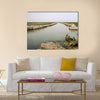 Mesopotamian Marshes, habitat of Marsh Arabs aka Madans, Iraq Multi Panel Canvas Wall Art