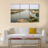 Mesopotamian Marshes, habitat of Marsh Arabs aka Madans, Iraq Multi Panel Canvas Wall Art