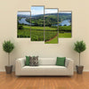 The Mosell Valley On The Border Luxembourg and Germany, Multi Panel Canvas Wall Art