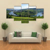 The Mosell Valley On The Border Luxembourg and Germany, Multi Panel Canvas Wall Art