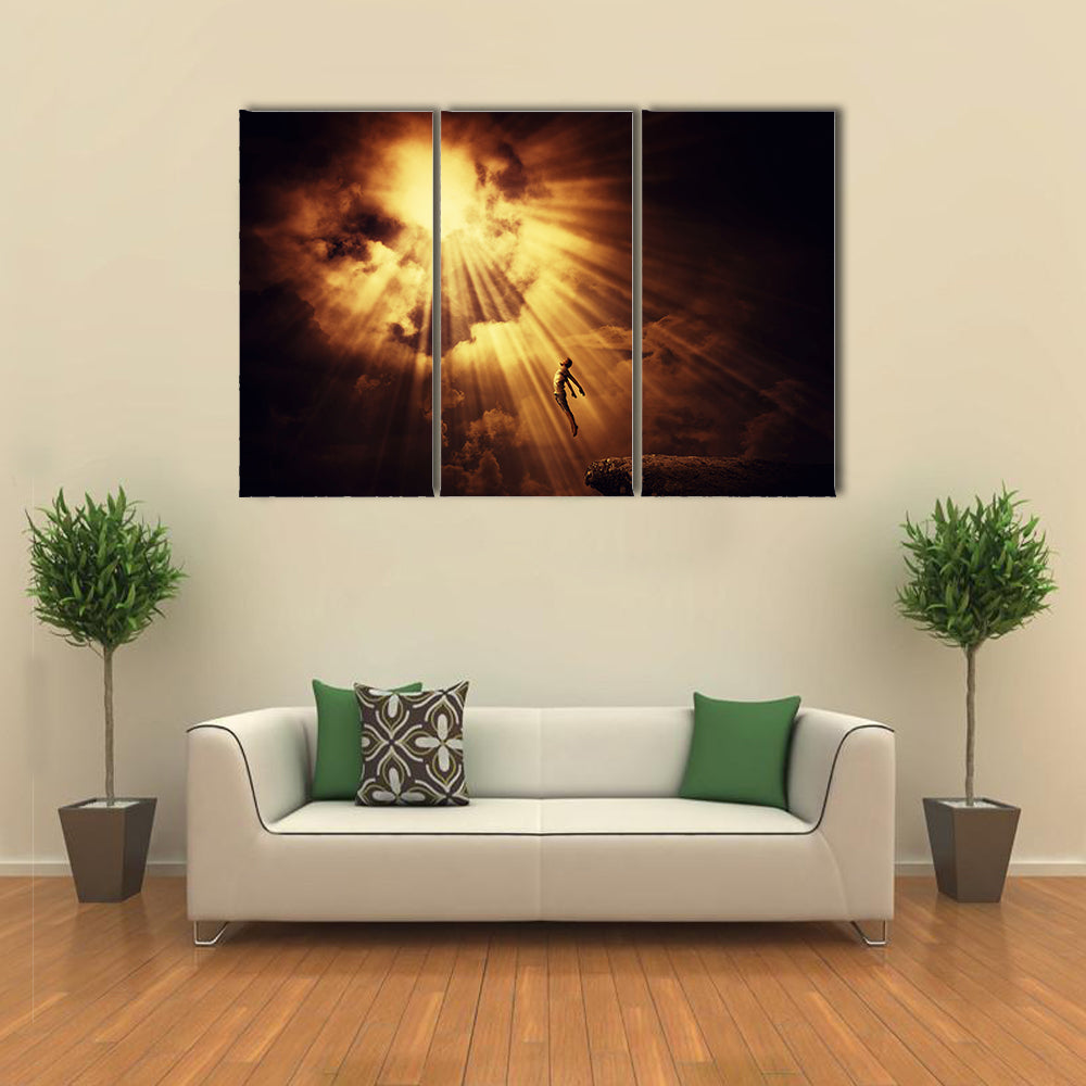 Illusion Of Magic Soul Energy Show Multi Panel Canvas Wall Art