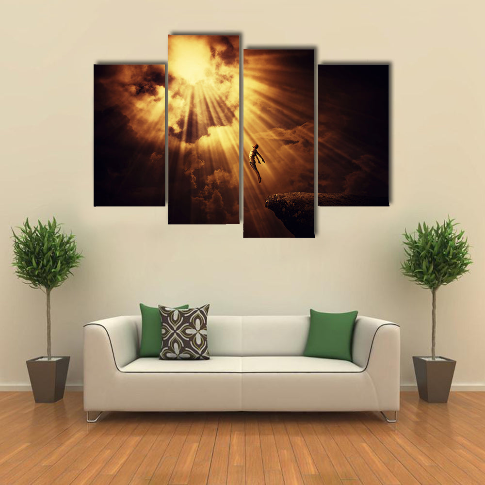 Illusion Of Magic Soul Energy Show Multi Panel Canvas Wall Art