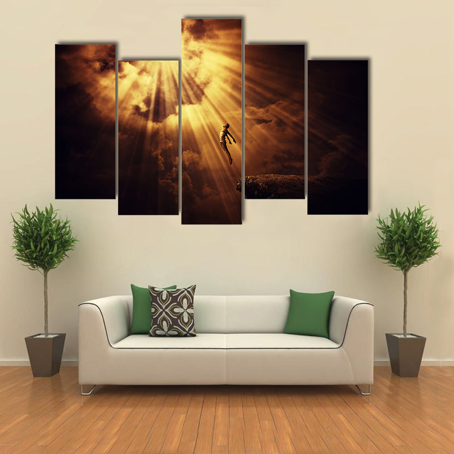 Illusion Of Magic Soul Energy Show Multi Panel Canvas Wall Art