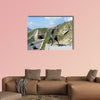 People visiting the Grossglocker mountain area multi panel canvas wall art