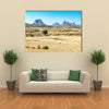 Ethiopia, Yeha, the Adua mountains seen from the Temple of the Moon area multi panel canvas wall art