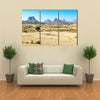 Ethiopia, Yeha, the Adua mountains seen from the Temple of the Moon area multi panel canvas wall art