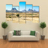 Ethiopia, Yeha, the Adua mountains seen from the Temple of the Moon area multi panel canvas wall art