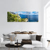 Capri island panoramic canvas wall art