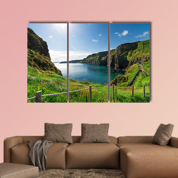 Beautiful landscape of cliffs in Ireland multi panel canvas wall art