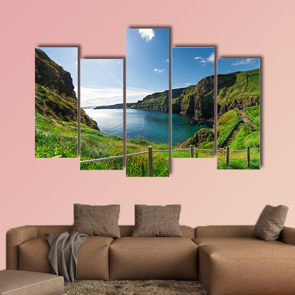 Beautiful landscape of cliffs in Ireland multi panel canvas wall art