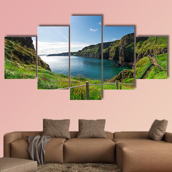 Beautiful landscape of cliffs in Ireland multi panel canvas wall art