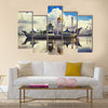 The Sultan Omar Ali Saifudding Mosque, Bandar Seri Begawan, Brunei, Southeast Asia Multi panel canvas wall art